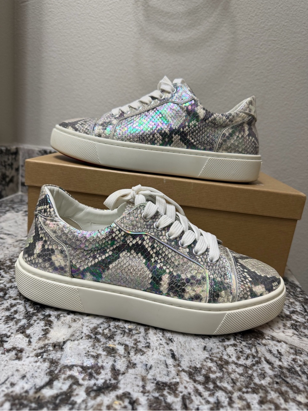 Like New Christian Loboutin Vieirissima Sneaker